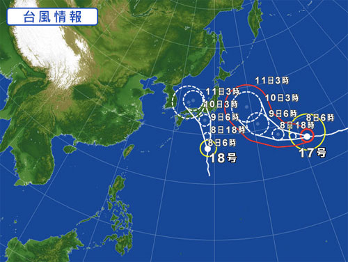 台風150908